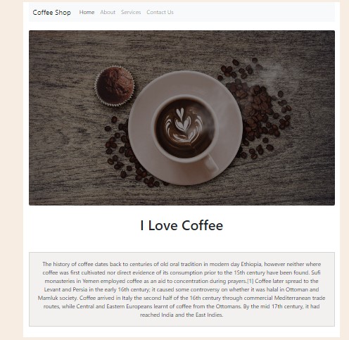 thumbnail coffee website